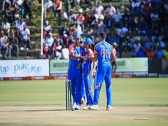 
      
      Sundar, Gill, Gaikwad shine as clinical India defeat Zimbabwe
      
      