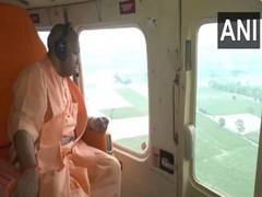 
      
      UP CM Yogi inspects flood-affected areas in Lakhimpuri Kheri
      
      
