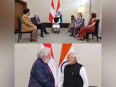 
      
      PM meets Nobel Laureate, four Austrian Indologists in Vienna
      
      