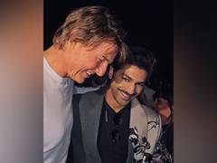 
      
      ‘Heeramandi’ actor Taha Shah Badussha meets Tom Cruise
      
      