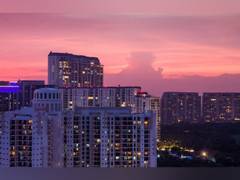 
      
      Towering Skyscrapers and Luxurious Homes
      
      
