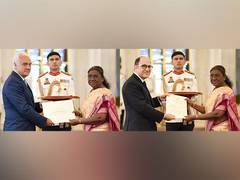 
      
      President Murmu accepts credentials from envoys of four nations
      
      