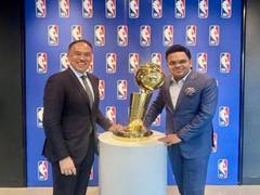 
      
      Jay Shah meets NBA Deputy Commissioner Mark Tatum
      
      