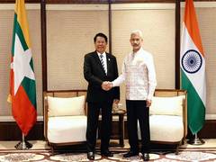 
      
      Jaishankar, his Myanmar countpart discuss issue of insurgency
      
      