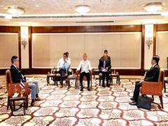 
      
      EAM holds trilateral meeting with Myanmar, Thailand counterparts
      
      