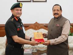 
      
      New Army Chief's expertise will be asset to us: Jitendra Singh
      
      