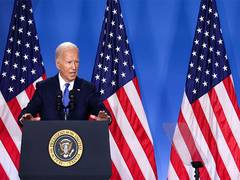 
      
      Biden's gaffe at NATO Summit, calls Zelenskyy 'Putin'
      
      