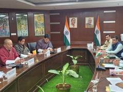 
      
      India-Bhutan hold talks on climate change, sustainability
      
      