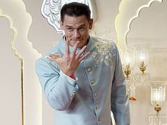 
      
      John Cena dons desi look for Anant, Radhika’s wedding
      
      
