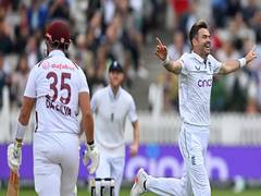 
      
      Anderson retires on high note as England thump Windies at Lord's
      
      