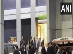 
      
      Jay Y Lee arrives to attend Anant- Radhika’s lavish wedding
      
      