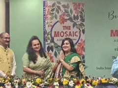 
      
      IRS Swati Chopra's book 'The Mosaic' released in Delhi
      
      
