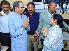 
      
      Mamata Banerjee meets Sharad Pawar, Uddhav Thackeray in Mumbai
      
      