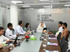 
      
      Union Health Minister Nadda reviews Ayushman Bharat PMJAY
      
      