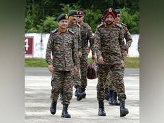 
      
      Army Chief reviews security along China border, Manipur
      
      