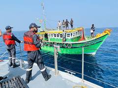 
      
      Coastal security exercise Sagar Kavach held along Andhra coast
      
      