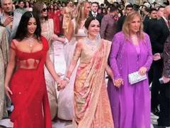 
      
      Nita Ambani welcomes Kim Kardashian to 'lagna vidhi'
      
      
