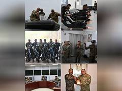 
      
      Kazakh Army delegation visits special forces training school
      
      