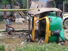 
      
      Several houses, shops torched in Tripura’s Ganda Twisa
      
      