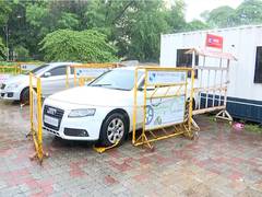 
      
      Luxury car used by Pooja Khedkar kept at police station in Pune 
      
      