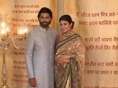 
      
      Arshdeep, Jadeja arrive for Anant Ambani-Radhika Merchant
      
      
