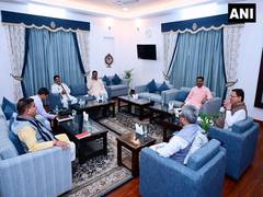 
      
      Uttarakhand CM Dhami meets BJP’s state-in-charge Dushyant Gautam
      
      