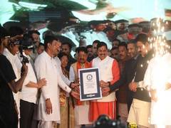 
      
      Indore sets world record by planting 11 lakh saplings in one day
      
      