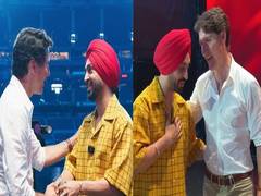 
      
      Diljit Dosanjh receives surprise visit from Justin Trudeau
      
      