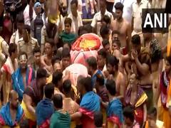 
      
      Pahandi rituals underway in Puri before Bahuda Rath Yatra begins
      
      