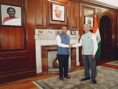 
      
      EAM Jaishankar welcomes Misri as new Foreign Secretary
      
      