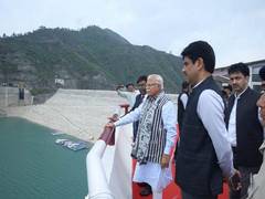 
      
      Manohar Lal inspects work progress at Tehri Power Complex
      
      