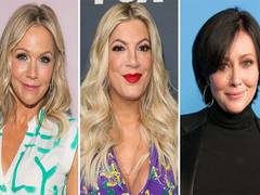
      
      Jennie Garth, Spelling pay tribute to late actor Shannen Doherty
      
      