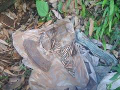 
      
      J-K: Police recover rusted arms, ammunition in Reasi
      
      