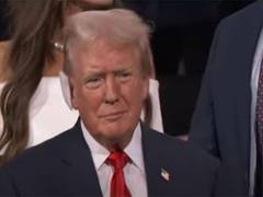 
      
      US: Donald Trump receives warm welcome from supporters at RNC
      
      