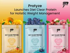 
      
      Protyze Launches Diet Clear Protein for Weight Management
      
      
