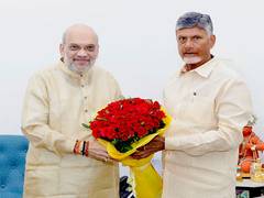 
      
      Andhra CM Naidu meets Home Minister Amit Shah in Delhi
      
      