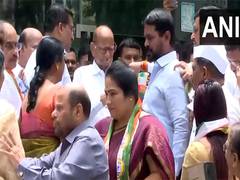 
      
      NCP leaders return to founder Sharad Pawar's camp
      
      