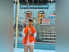 
      
      Ishan Kishan visits Shree Samadhi Mandir on his birthday
      
      
