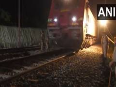 
      
      Uttar Pradesh: Train services resume at the Gonda accident site
      
      