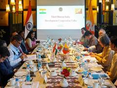
      
      Foreign Secy Misri co-chairs 3rd DCT with Bhutan counterpart
      
      