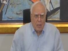 
      
      Kapil Sibal criticizes Kanwar Yatra guidelines
      
      