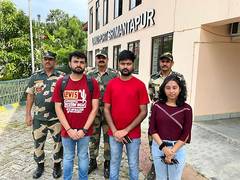 
      
      BSF assists return of Indian students amid protests in Bangladesh
      
      