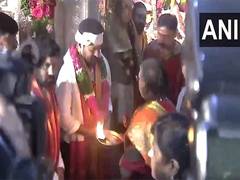 
      
      Telangana CM Revanth Reddy offers prayers on Bonalu festival
      
      