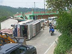 
      
      Bus overturns near Uttarakhand's Almora, six injured
      
      