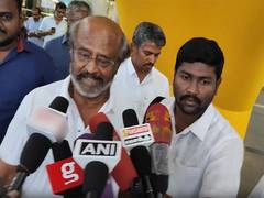 
      
      Rajinikanth spotted at Chennai airport
      
      