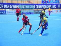 
      
      Sub Junior North Zone C'ship: Haryana reaches men's event final
      
      