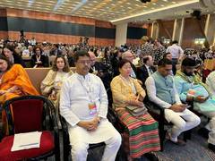 
      
      Delhi: Tripura CM Manik Saha attends World Heritage Event
      
      