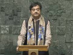 
      
      Lok Sabha: Shatrughan Sinha takes oath as MP from Asansol
      
      