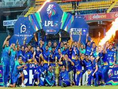 
      
      Rossouw hits ton as Jaffna Kings clinch fourth LPL title
      
      
