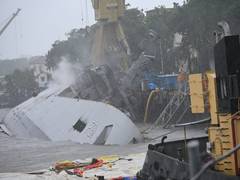 
      
      INS Brahmaputra resting on one side after major fire: Navy
      
      